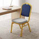 Blue Banquet Chair