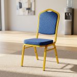 Blue Banquet Chair