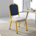 Blue Banquet Chair